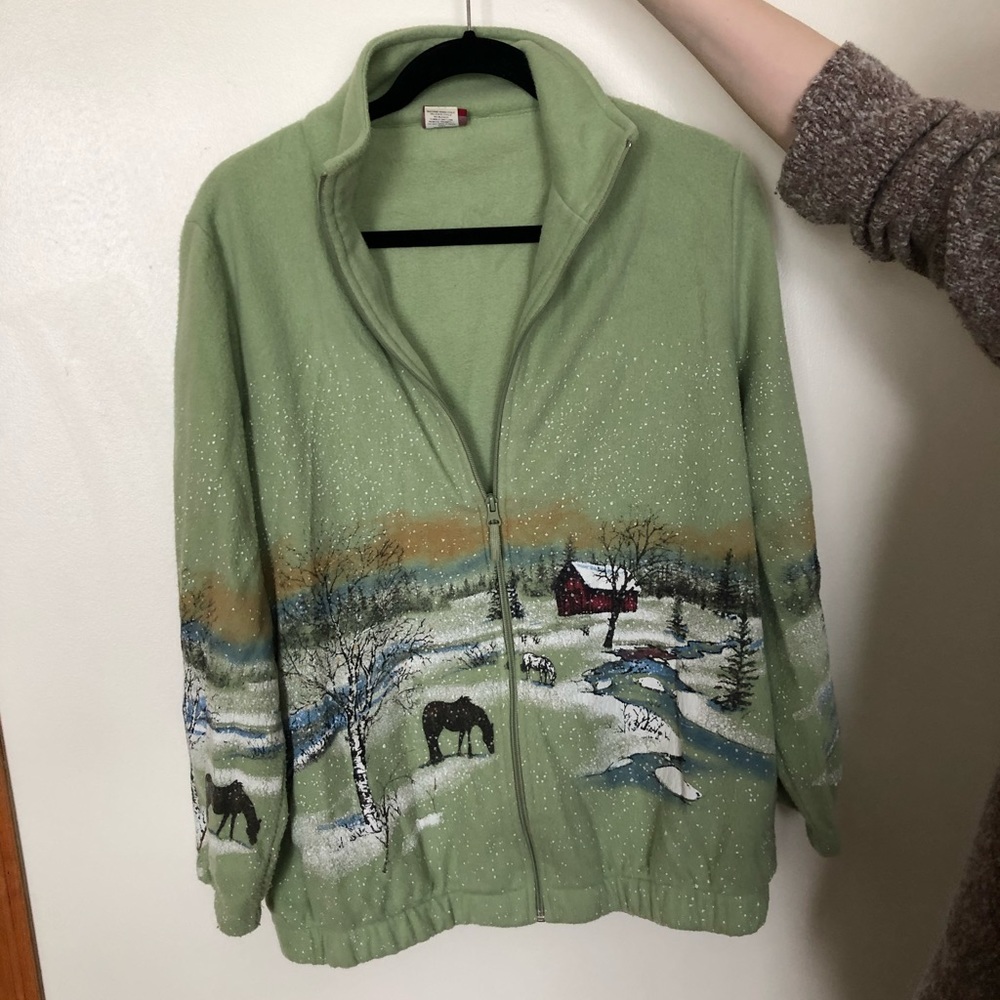 Vintage zip-up